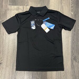 Nautica Boys' School Uniform Polo Shirt, Moisture Wicking Performance Material